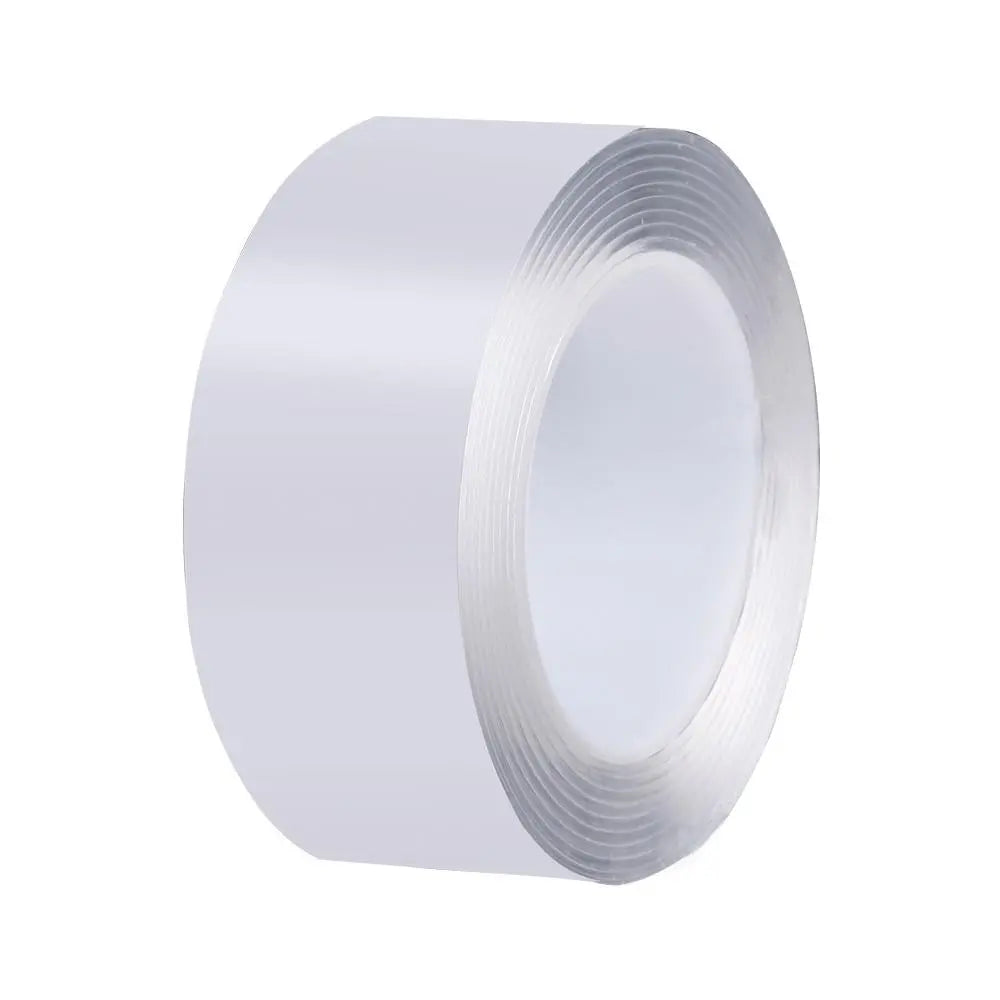 Double-Sided Waterproof Tape, 1 Roll Durable Double Sided Reusable Waterproof Double-Sided Tape, Adhesive Tape for Office Home Kitchen Dormitory Daily, Strong Adhesive Waterproof